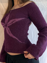 1pc Elegant Off-Shoulder Sweater 1pc Elegant Viscose Off-Shoulder Sweater for Women, Solid Color Crew Neck Long Sleeve Knit Top with Graphic Print, Versatile Streetwear for All Seasons