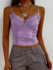 Women'S Sexy Off-Shoulder Top, 95% Polyester 5% Elastane, Knit Fabric, Medium Stretch, Solid Color, All-Season, Short Length, Contrast Lace Detail, Slim-Fit Halter Pullovers