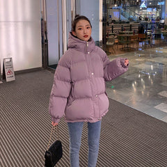 Women's Winter Clothing Cotton-Padded Clothes for Women New down Cotton Jacket Short Thickened Korean Style Loose for Students