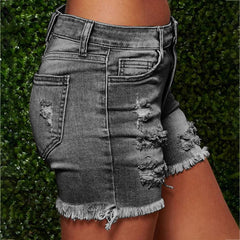 Plus Size Women Summer Casual Denim Shorts Jeans Women High Waisted Short Push Up Skinny Slim Pocket Bermuda shorts for women Pbong mid size graduation outfit romantic style teen swag clean girl ideas 90s latina aesthetic