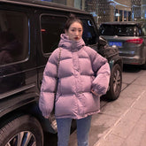 Women's Winter Clothing Cotton-Padded Clothes for Women New down Cotton Jacket Short Thickened Korean Style Loose for Students