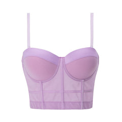 camisole bra camisole vest inner bra one-piece top beautiful back tube top sexy inner wear corset underwear
