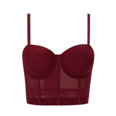camisole bra camisole vest inner bra one-piece top beautiful back tube top sexy inner wear corset underwear