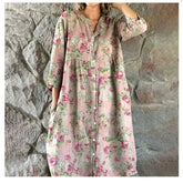 Pbong Loose Women's Summer Dress 3D Print Casual Maxi Gown Female Fashionable Comfortable Fit AE Stock Cross-Border New