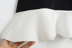 A-line Metal Butto Elegant Short Dress 2025 Knitting Chic Casual New Summer Dress O Neck Sleeveless Chic Summer Dress Vestidos