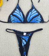 New Arrival Rope Bikini Women Butterfly Split Swimsuit Sexy thong