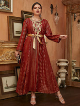 Pbong mid size graduation outfit romantic style teen swag clean girl ideas 90s latina aesthetic Women Large Plus Size Elegant Maxi Dresses Luxury Designer Long Sleeve Sequin Party Evening Muslim Festival Clothing