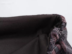 High Waist Retro Chic Plaid Long Skirt 2025 New Elegant Fashion Zipper Summer Skirt Streetwear Y2K A-line Spring Women Skirt