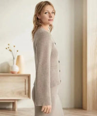 Autumn Loose Soft Cardigan Women Casual Chic Sweater Female Long Sleeve Tops Winter New Solid Warm Lightweight Cardigan