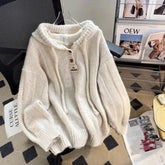 Women's Knitting Pullover Sweater Autumn/Winter Temperament Femme Bottoming Tops Fashion Thickening Loose Ladies Jumper