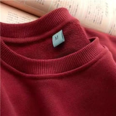 Spring Autumn New Simplicity Solid Loose Hoodies Sweatshirts Long Sleeve Plus Size Pullovers Top Casual Fashion Women Clothing