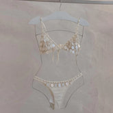 2025 Handhook Bikini Sexy Women Swimsuit Bandeau Biquini Push Up Swimwear Female Shiny Button Bathing Suits Bodysuit Beachwear