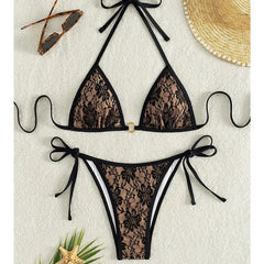 New Sexy Bikinis Lace Swimsuits Women Swimwear Push Up Female Beach Swimming Wear Bathing Suits Brazilian Bikini Set Pool Bather