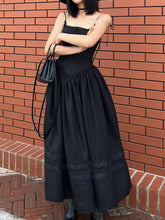 Neck Halter Backless A-line Mid-length Dress