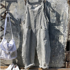 Women's Casual Streetwear School Casual Daily Black and white plaid Blue and white plaid Yellow plaid Loose Overall Stripes Lattice