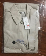 UK Brand new Fashion Fall /Autumn Casual Double breasted Simple Classic Long Trench coat with belt Chic Female windbreaker