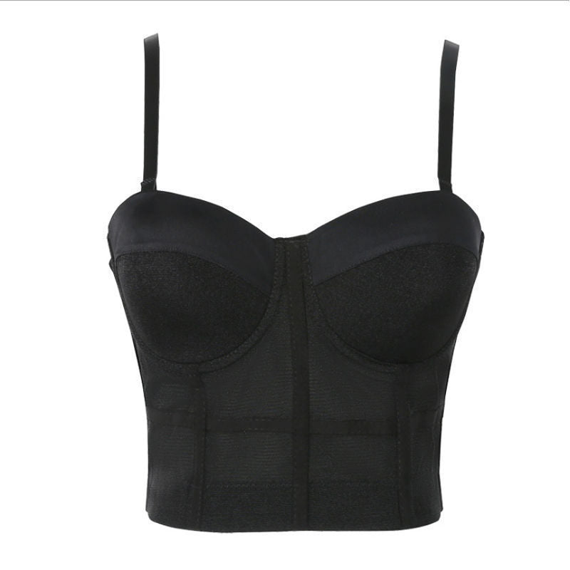 camisole bra camisole vest inner bra one-piece top beautiful back tube top sexy inner wear corset underwear