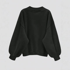 Autumn Pullovers 2025 Women's Korean Simple Long Sleeve V-Neck Loose Fit Daily Basic Pullovers