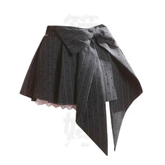 Korean Fashion Popular Polka Dot A-line Punk Skirts Y2k Aesthetic Harajuku Punk American Preppy Style Skirt Vintage Girl Clothes