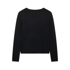 Autumn New Women's Clothing Style Slimming Asymmetric Design Knitted Coat Small Folded Splicing Skirt Set