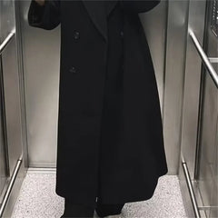 Autumn/Winter New Women's Wear New Fashion Casual Versatile Soft Loose Long Coat Coat
