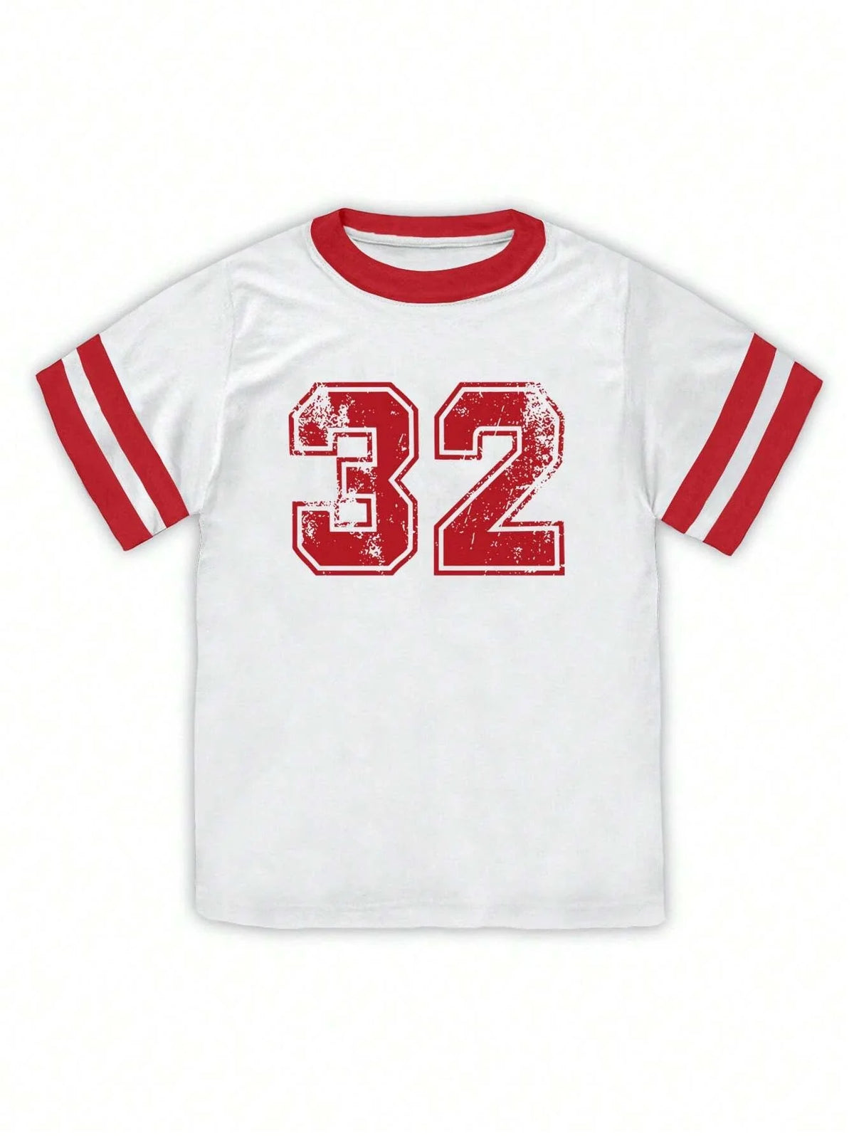 Women's Summer Digital 32 Printed Round Neck Short Sleeve Casual T-Shirt Graphic Tees Women Top Loose And Breathable Unisex Top