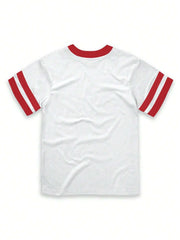 Women's Summer Digital 32 Printed Round Neck Short Sleeve Casual T-Shirt Graphic Tees Women Top Loose And Breathable Unisex Top