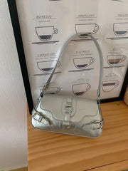Fashion Design Women's Small Handbags Hot Girls Underarm Bag Casual Tote Purse Female Pu Leather Shoulder Crossbody Bags