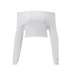 Knitted Sweater Women Rib Splice Long Sleeve Slim Pullover Female Autumn Winter Street Casual Knitwear Sweaters Woman